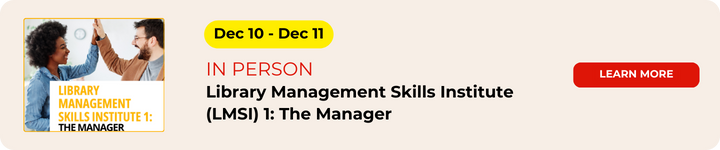 Library Management Skills Institute (LMSI) 1_ The Manager IP dec