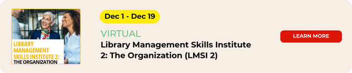 Library Management Skills Institute 2_ The Organization (LMSI 2 ) dec