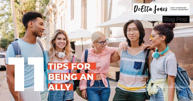 11 Tips for Being an Ally Blog Image